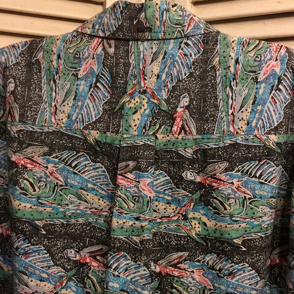 Kahala Hawaiian Shirt L Made in Hawaii USA Cotton - Picture 6 of 8